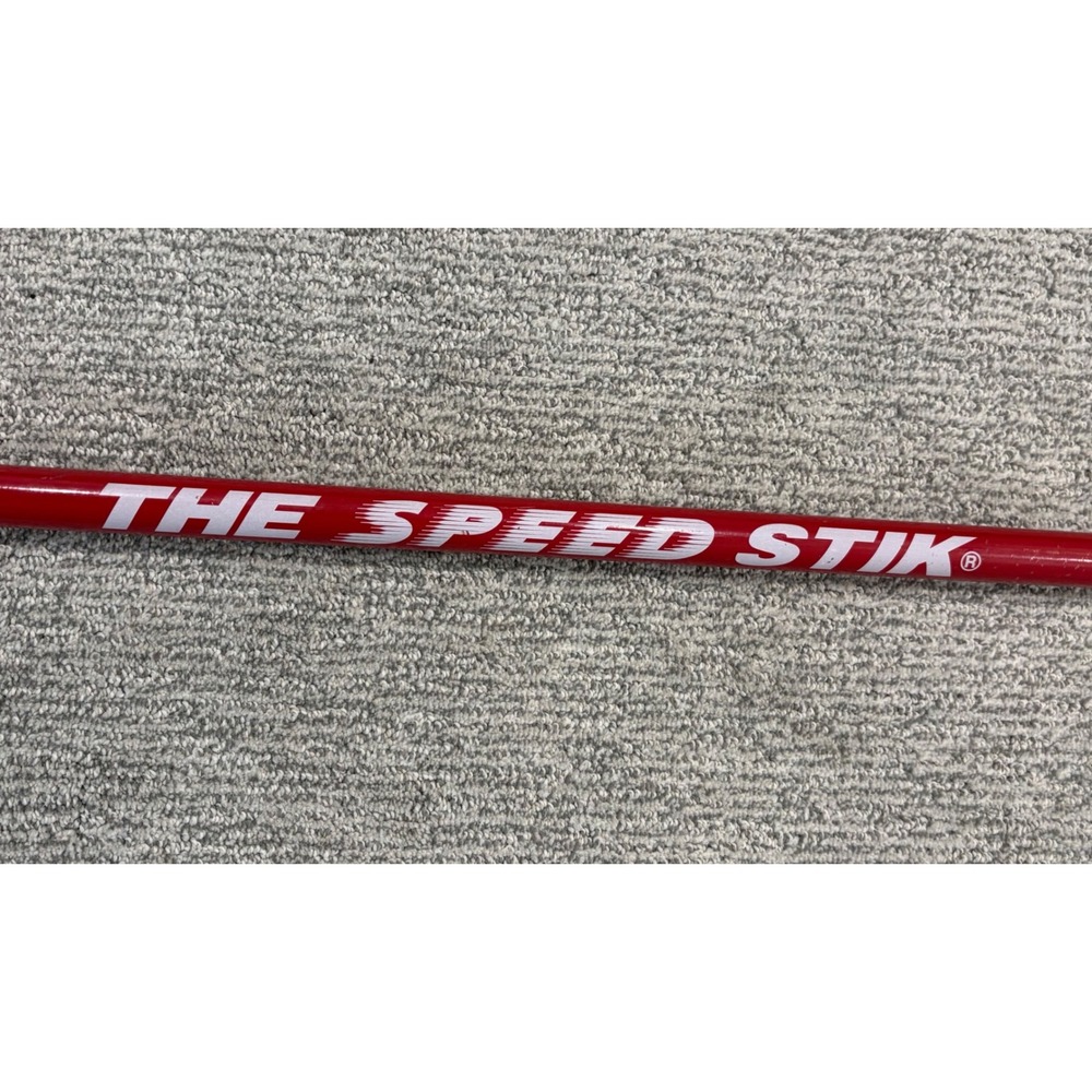 The Speed Stik Golf Swing Trainer OS Red Speed Gauge Training Aid